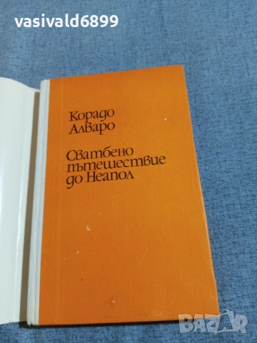 Корадо Алваро - Сватбено пътешествие до Неапол , снимка 4 - Художествена литература - 55251376
