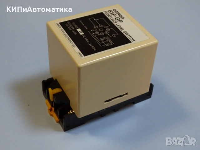 контролно реле Omron 61F-GP Floatless level switch 24VAC 50/60Hz, снимка 3 - Резервни части за машини - 54525427