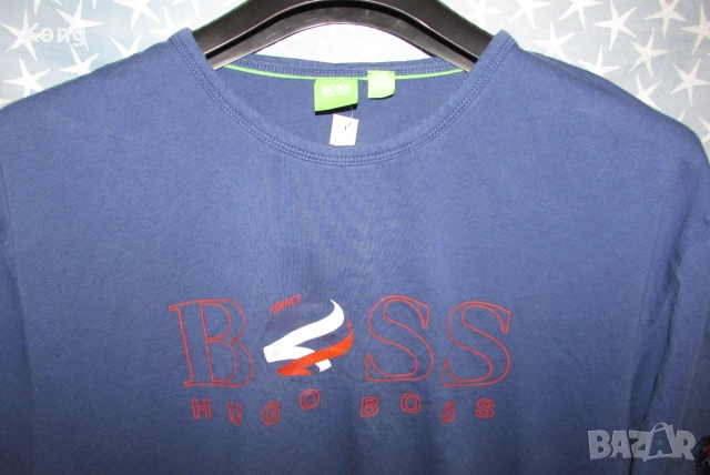Нова тениска Napapijri Geographic фланелка Hugo Boss Made in Portugal Хуго Бос polo shirt блуза ко, снимка 7 - Тениски - 55242972
