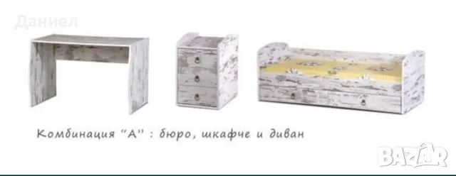 Детско легло комплект , снимка 5 - Мебели за детската стая - 55565378