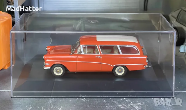 Opel Rekord A P1 Caravan / Опел Рекорд Караван - 1/43 - Minichamps, снимка 8 - Колекции - 55362879
