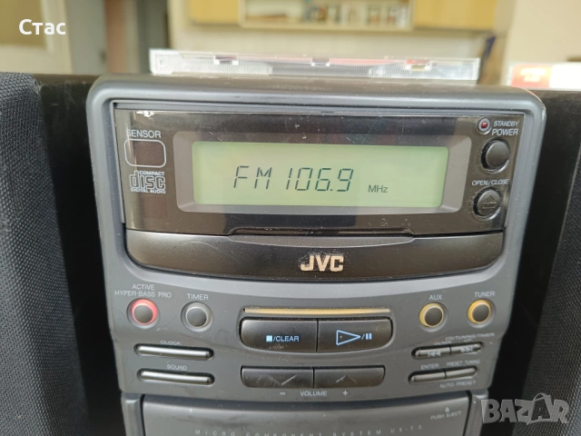 Jvc UX T3 micro system+колoнките jvc