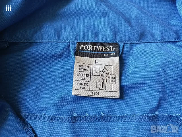 Работно яке Portwest размер L, снимка 4 - Якета - 55647363