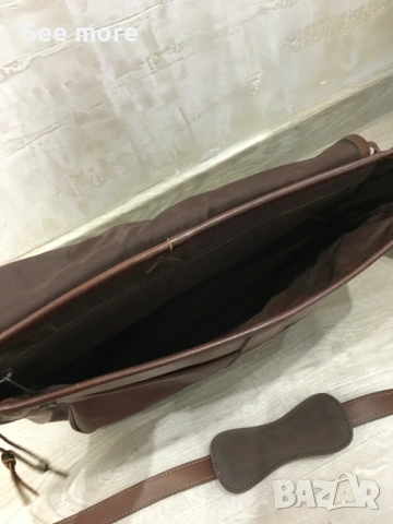 HARTMANN Unisex Винтидж чанта кожа, снимка 10 - Чанти - 54001382