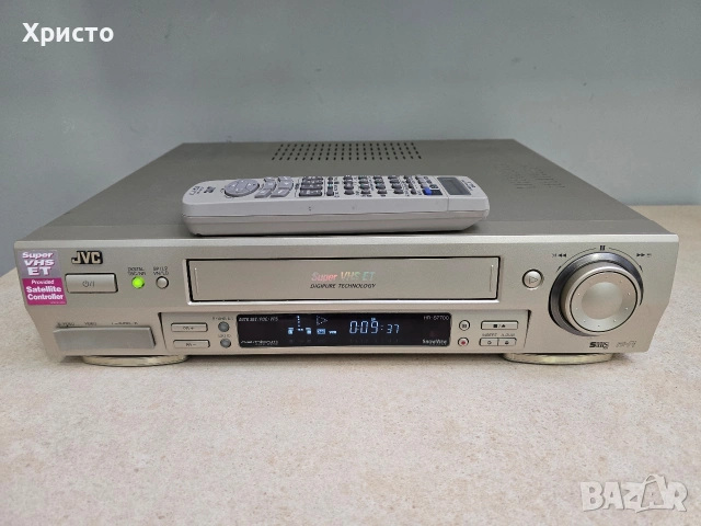 📼 JVC HR-S7700 📼🔊 S-VHS hi-fi stereo