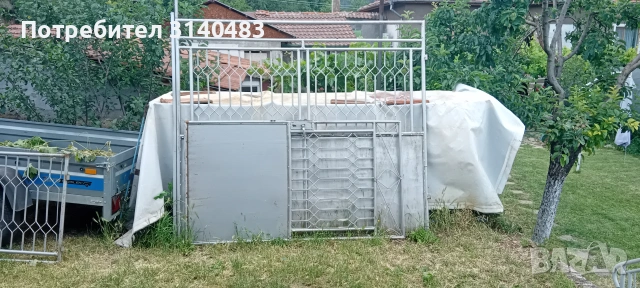 ,Метална-солидна врата за вила,градина-320/185.Малка и голяма, снимка 2 - Входни врати - 54728467