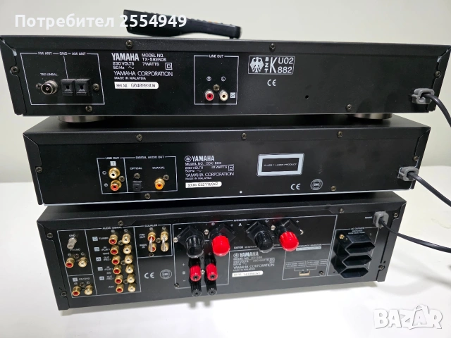 Yamaha AX-596, Yamaha CDX-596, Yamaha TX-592RDS, снимка 9 - Аудиосистеми - 54477444