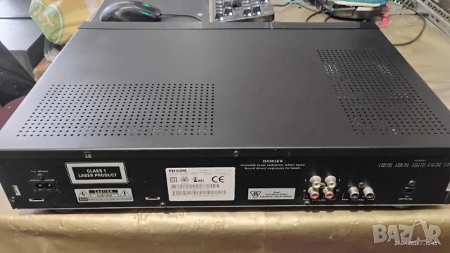 Philips CDR-770 .Компакт диск рекордер / записвачка /, снимка 5 - Аудиосистеми - 54380313