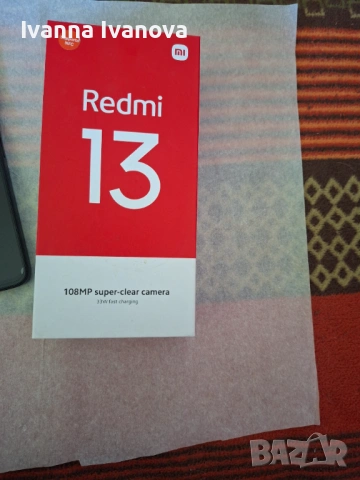 Xiaomi Redmi 13 с гаранция– 108MP камера, 33W бързо зареждане, 