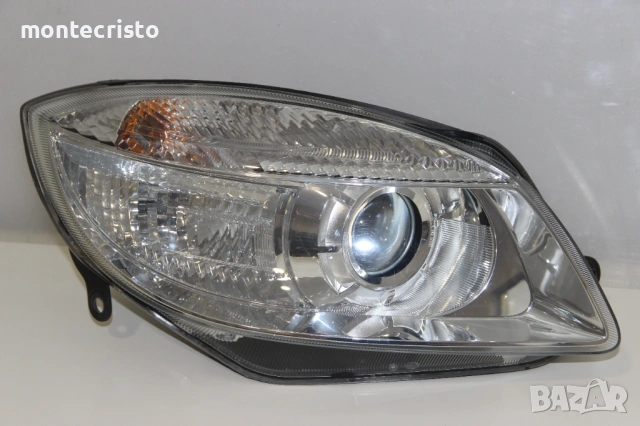 Десен фар Skoda Fabia II (2007-2010г.) 🌟HELLA 5J2941018A / 5J1941018A Skoda Roomster (2006-2010г.), снимка 2 - Части - 54760689