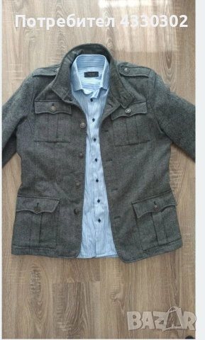 Мъжко палто и риза