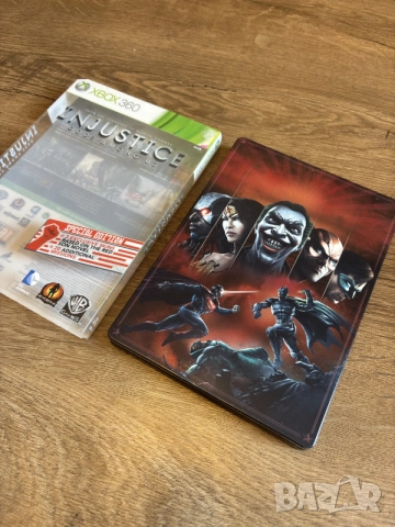 Injustice Gods Among Us за XBOX 360 Колекционерско Издание , снимка 4 - Игри за Xbox - 55681059