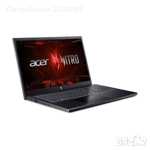 ACER Nitro V15/165Hz IPS/i9-13900H 24MB/RTX 4060 8GB/16GB DDR5/1TB/Гаранция, снимка 3 - Лаптопи за игри - 54214586