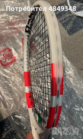  ракета Babolat Pure Strike 97, снимка 3 - Тенис - 54805216