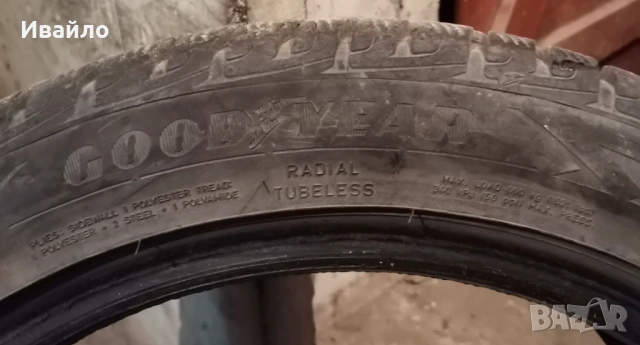 Продавам 4 броя зимни гуми 215.50.17 на 1 сезон дот 2021 Goodyear , снимка 4 - Гуми и джанти - 54491347