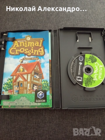 Animal Crossing Nintendo GameCube NTSC, снимка 2 - Игри за Nintendo - 54966781