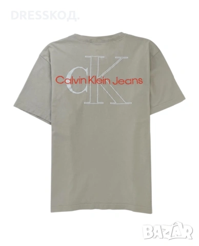 Calvin Klein Jeans оригинална мъжка тениска, 2XL размер, снимка 2 - Тениски - 54478346