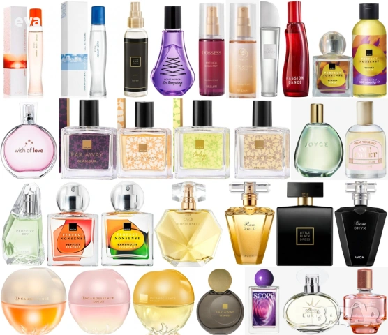Парфюми и тоалетни води на цени до 10 € от AVON, ORIFLAME