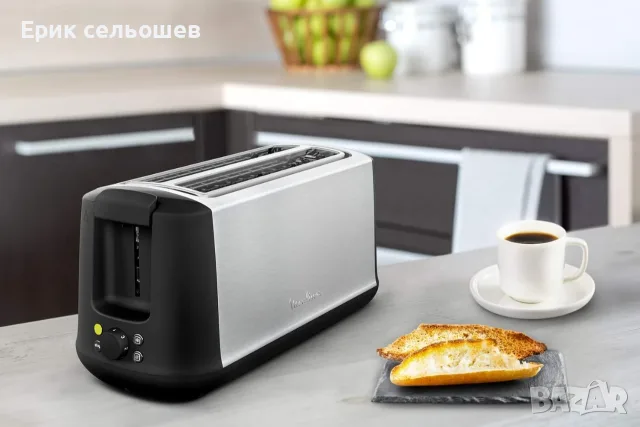 Moulinex Subito Select Тостер 2 филии от неръждаема стомана