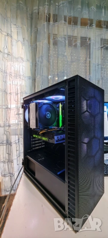 Продавам Добро Геймърско PC Ryzen 7 5700/32Gb/1TB SSD/Acer 3060TI/Wi&BT/Гаранция, снимка 3 - Геймърски - 54902288