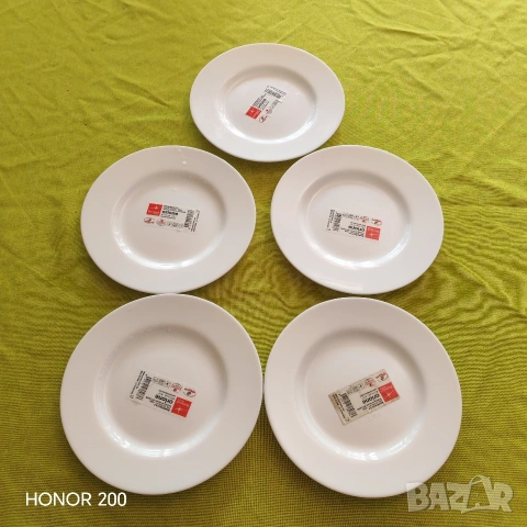 Чинии Bormioli Rocco, Opal glass, Испания. 