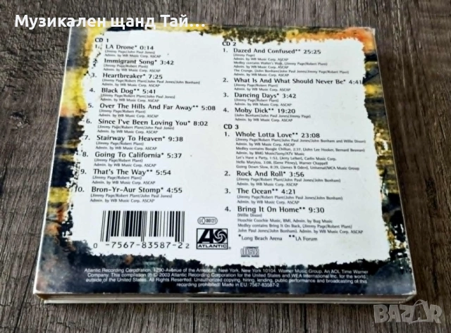 Компакт Дискове - Рок - Метъл: Led Zeppelin – How The West Was Won - 3 CD Digipack, снимка 2 - CD дискове - 54900560
