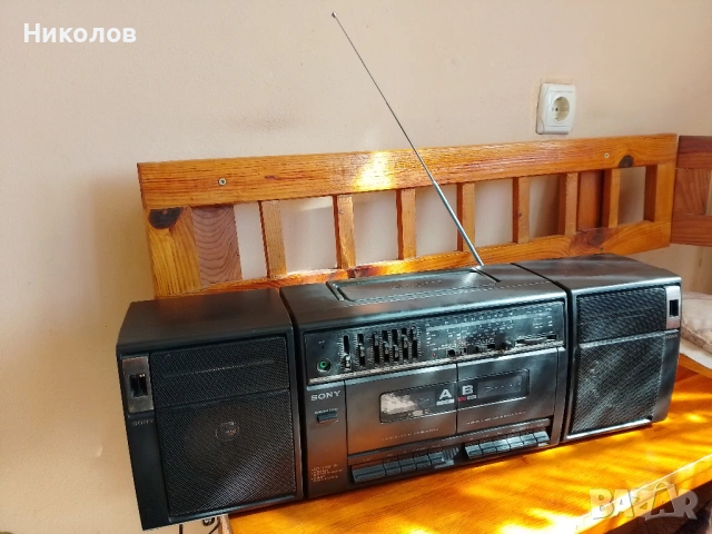 Радиокасетофон "SONY CFS-W410L" 1987г, "25€"!+Доставка!