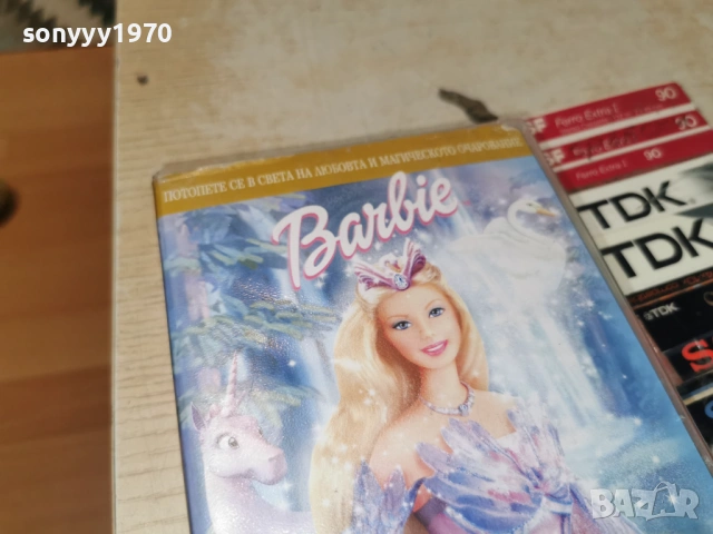 BARBIE-ORIGINAL VHS VIDEO TAPE 0305261322L1, снимка 6 - Други жанрове - 54396983