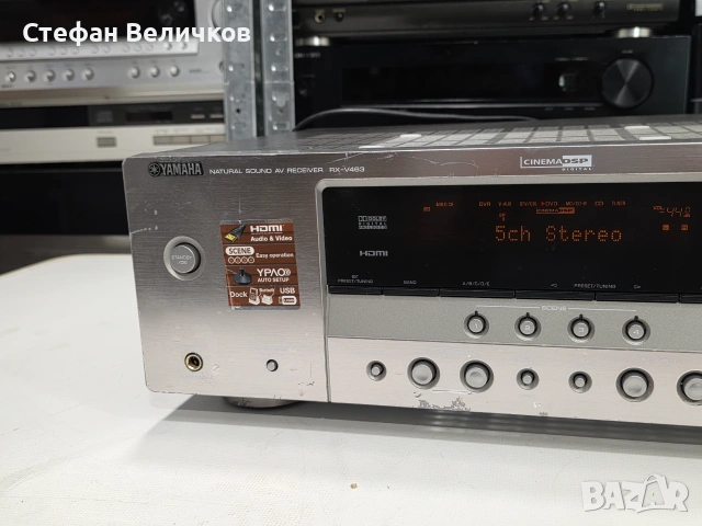 🔥 ПЪЛЕН КОНТРОЛ И МОЩНОСТ! 5.1 Ресивър Yamaha RX-V463 Burr-Brown DAC 🇯🇵, снимка 3 - Ресийвъри, усилватели, смесителни пултове - 55021427