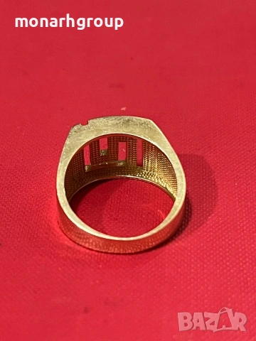 Златен пръстен, снимка 4 - Пръстени - 54336792