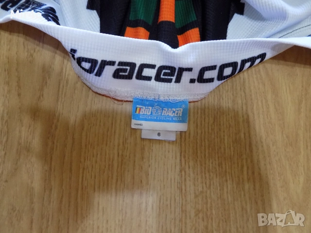 вело джърси bio racer екип тениска шосейно колоездене мъжко оригинал 6/XXL, снимка 6 - Спортни дрехи, екипи - 46010828