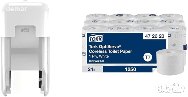 Диспенсър за тоалетна хартия Tork OptiServe