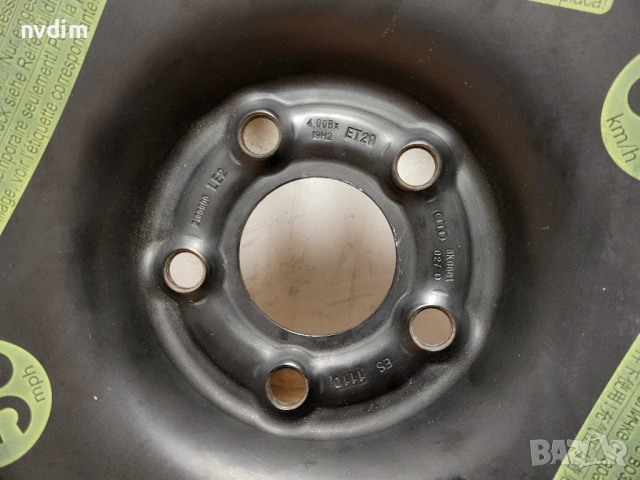 Патерица 19 5х112 Audi Vw Seat Skoda Bmw резервна гума 19 цола, снимка 2 - Гуми и джанти - 54048752