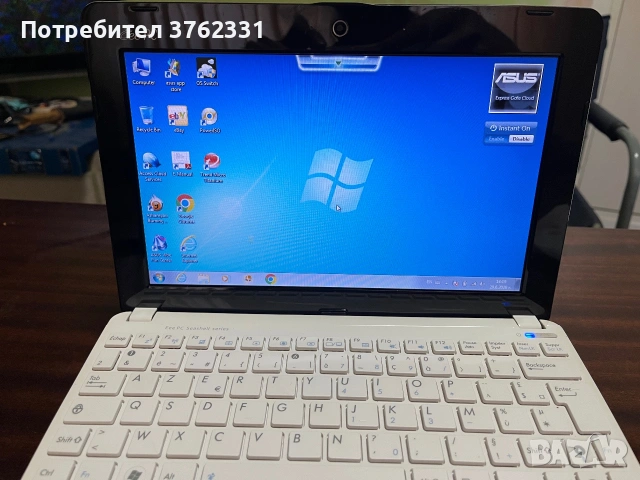 Продавам лаптоп ASUS EeePC, снимка 4 - Лаптопи за дома - 55089231