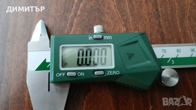 Продавам дигитален шублер INSIZE 0-150 mm., снимка 3 - Шублери - 54680228