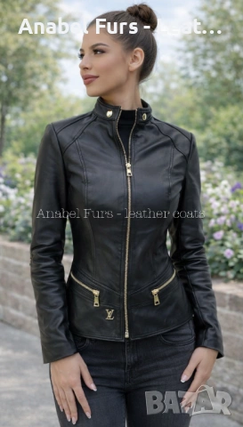 Дамски якета от естествена кожа, снимка 13 - Якета - 54057958
