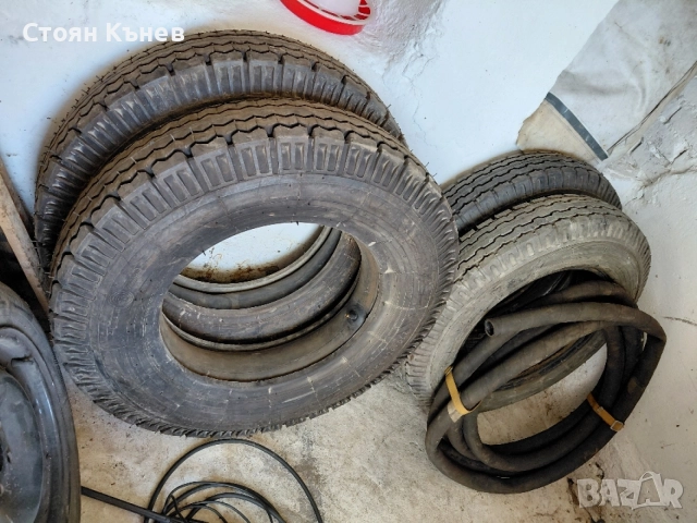 Гуми 6.5х20 и 7.5х20 с вътрешни