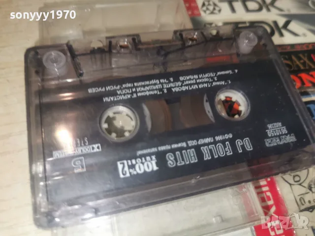 DJ FOLK HITS-ORIGINAL TAPE 0508261048H2E7R, снимка 3 - Аудио касети - 55553779