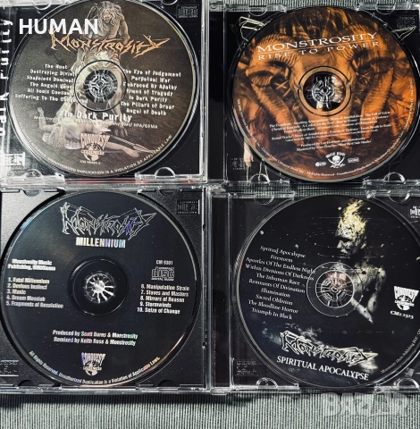 Monstrosity - Burzum - Sodom - Venom - Grip Inc., снимка 3 - CD дискове - 55225299