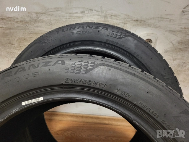 215/50/17 Bridgestone / летни гуми, снимка 6 - Гуми и джанти - 54631061