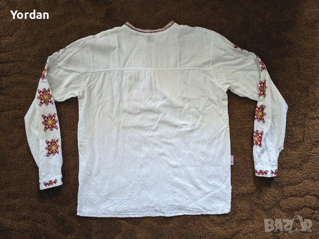 Мъжка риза с шевици, снимка 2 - Ризи - 54104830