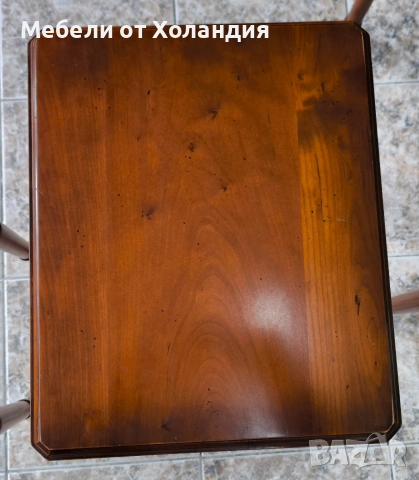 3ка масички от череша, снимка 5 - Маси - 54366830