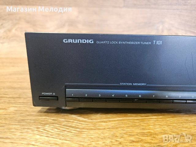 Тунер Grundig T 101 – Отличен звук и визия, Немско качество, Дигитален Тунер, снимка 3 - Декове - 55217536