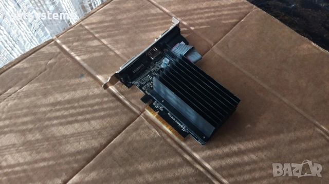 Видео карта NVidia GeForce Palit GT710 HDMI 2048MB GDDR3 64bit PCI-E, снимка 4 - Видеокарти - 54017688