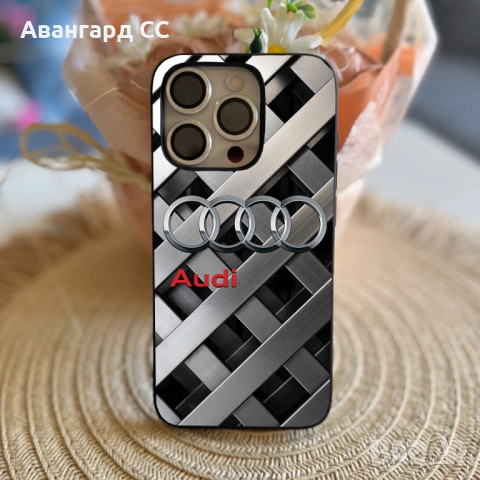 Силиконов Калъф за iPhone с лого Audi, снимка 6 - Калъфи, кейсове - 54611152