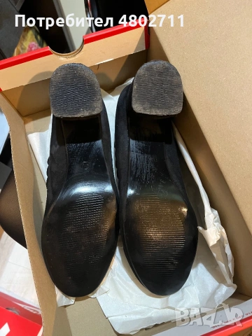 Обувки с ток 41 номер, снимка 2 - Дамски обувки на ток - 54258456