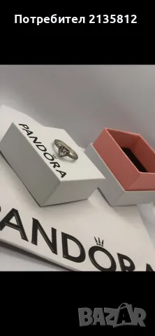 Пандора пръстен Pandora , снимка 6 - Колиета, медальони, синджири - 55314240