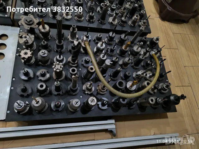 Дорници държачи за фреза с инструменти SK40 - 250 броя, снимка 4 - Стругове - 55624355