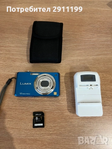 Фотоапарат Panasonic 12 Mp с подаръци
