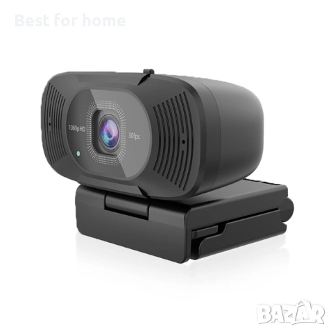 TOALLIN Автофокус FHD 1080P Уебкамера Вграден двоен микрофон за шумопотискане Компютърна камера, снимка 2 - Камери - 54572981